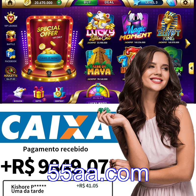 Cadastro no 55aa: Comece com um Bônus de Boas-vindas!